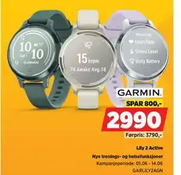 POWER Garmin Lily 2 Active tilbud