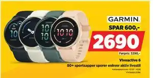 POWER Garmin Vivoactive 6 tilbud