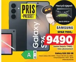 POWER Galaxy S26 256 GB tilbud