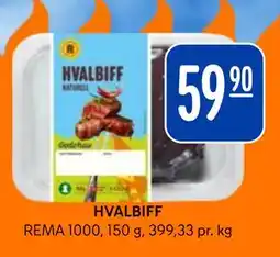 Rema 1000 HVALBIFF tilbud