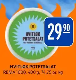 Rema 1000 HVITLØK POTETSALAT tilbud