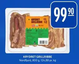 Rema 1000 KRYDRET GRILLRIBBE tilbud