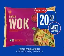 Rema 1000 NORSK WOKBLANDING tilbud
