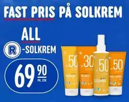 Rema 1000 ALL R-SOLKREM tilbud