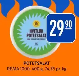 Rema 1000 POTETSALAT tilbud