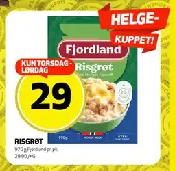 Bunnpris RISGRØT tilbud