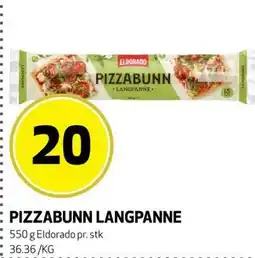 Bunnpris PIZZABUNN LANGPANNE tilbud
