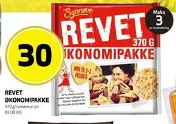 Bunnpris REVET ØKONOMIPAKKE tilbud