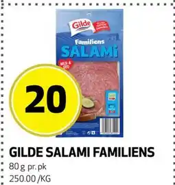 Bunnpris GILDE SALAMI FAMILIENS tilbud