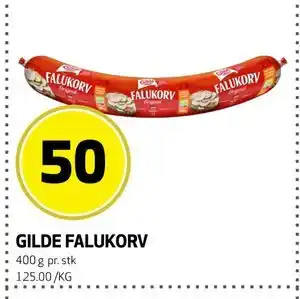 Bunnpris GILDE FALUKORV tilbud
