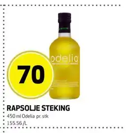 Bunnpris RAPSOLJE STEKING tilbud