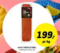 Bunnpris SVIN YTREFILET BBQ tilbud