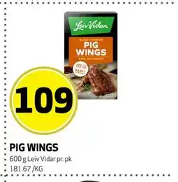 Bunnpris PIG WINGS tilbud
