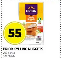Bunnpris PRIOR KYLLING NUGGETS tilbud
