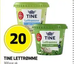 Bunnpris TINE LETTRØMME tilbud