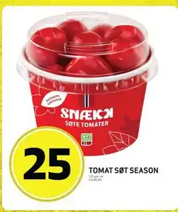 Bunnpris TOMAT SØT SEASON tilbud