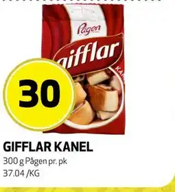 Bunnpris GIFFLAR KANEL tilbud