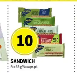 Bunnpris Sandwich tilbud
