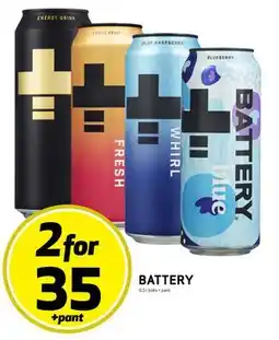 Bunnpris BATTERY tilbud