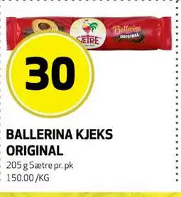 Bunnpris BALLERINA KJEKS ORIGINAL tilbud