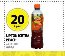 Bunnpris LIPTON ICETEA PEACH tilbud