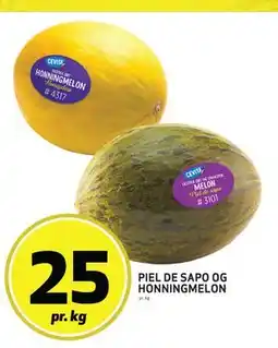 Bunnpris PIEL DE SAPO OG HONNINGMELON tilbud
