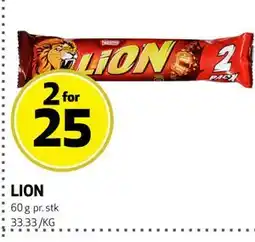 Bunnpris LION tilbud
