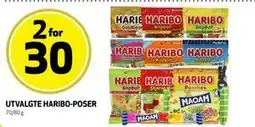 Bunnpris UTVALGTE HARIBO-POSER tilbud