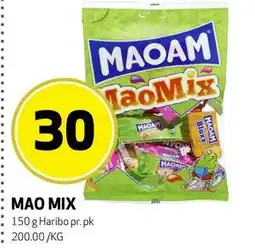 Bunnpris MAO MIX tilbud