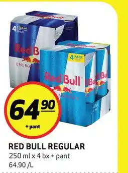 Bunnpris RED BULL REGULAR tilbud