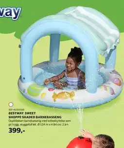 Lekia BESTWAY SWEET SHOPPE SHADED BARNEBASSENG tilbud