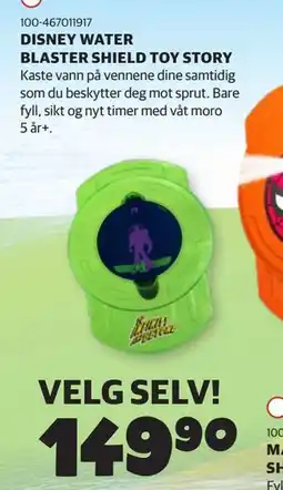 Lekia DISNEY WATER BLASTER SHIELD TOY STORY tilbud