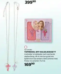 Lekia TOPMODEL BFF HALSKJEDESETT tilbud