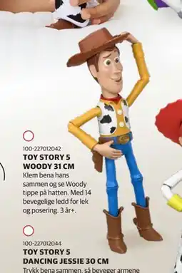 Lekia TOY STORY 5 WOODY 31 CM tilbud