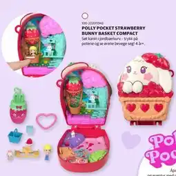 Lekia POLLY POCKET STRAWBERRY BUNNY BASKET COMPACT tilbud