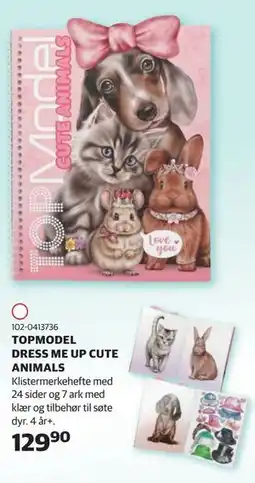 Lekia TOPMODEL DRESS ME UP CUTE ANIMALS tilbud
