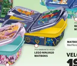Lekia LEGO NINJAGO MATBOKS tilbud