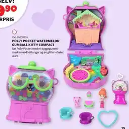 Lekia POLLY POCKET WATERMELON GUMBALL KITTY COMPACT tilbud