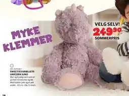 Lekia SWEETIES KRØLLETE UNICORN JUNO tilbud