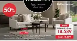 Fagmøbler Hjellegjerde 3,5-seter tilbud