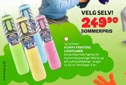 Lekia FLUFFY FIGHTERZ LIGHTSABER tilbud