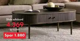 Fagmøbler Slide sofabord tilbud