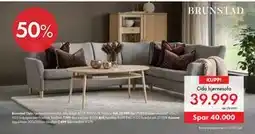 Fagmøbler Oda hjørnesofa tilbud