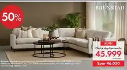 Fagmøbler Choice dyp hjørnesofa tilbud