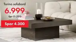 Fagmøbler Torino sofabord tilbud