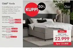 Fagmøbler Odel Varde Kontinentalseng tilbud
