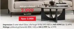 Fagmøbler Malaga sofabord tilbud