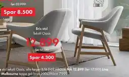 Fagmøbler Bris stol tilbud