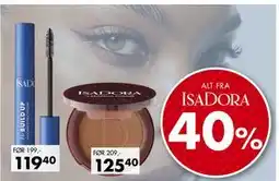 Sparkjøp Alt fra Isadora tilbud
