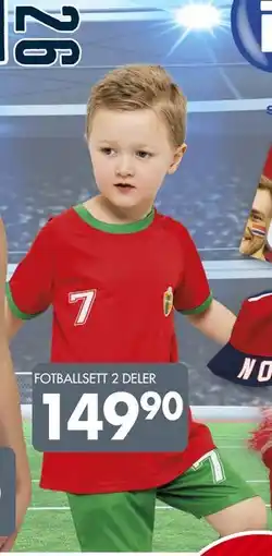 Sparkjøp FOTBALLSETT 2 DELER tilbud